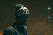 Load image into Gallery viewer, &#39;INCOG WORLD&#39; Beanie - Black/White
