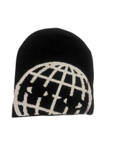 Load image into Gallery viewer, &#39;INCOG WORLD&#39; Beanie - Black/White
