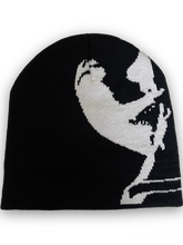 Load image into Gallery viewer, &#39;The Silent Lady&#39; Beanie - Black/White
